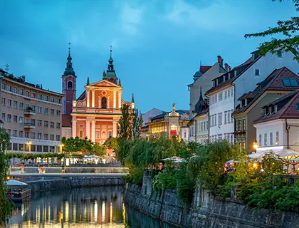 Ljubljana – Die grüne und romantische Hauptstadt Sloweniens